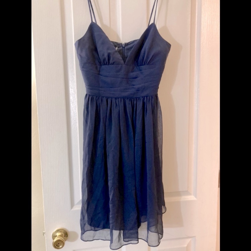 David’s Bridal Chiffon Bridesmaid Dress